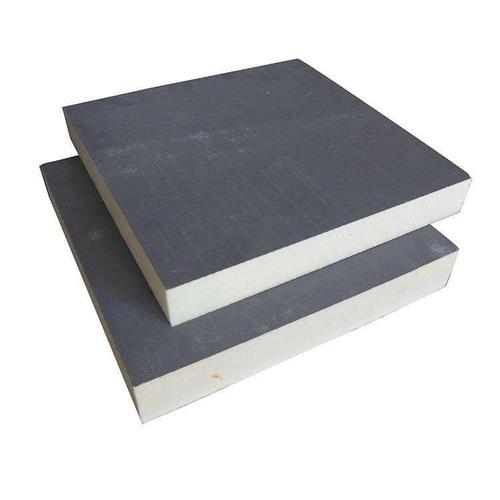 保温材料硬质3mm黑色聚氨酯板材  高密度铝箔聚氨酯复合板